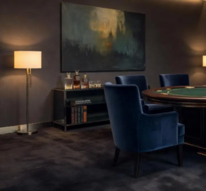 Ekskluzywna prywatna sala pokerowa w PRIMESET LIMITED